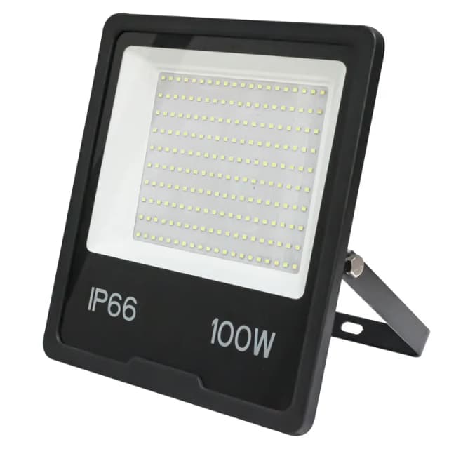 Slim LED flood light on a clean white background