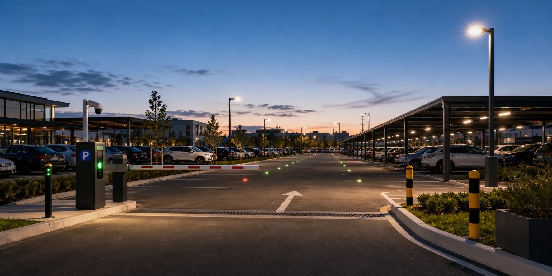Parking management scene