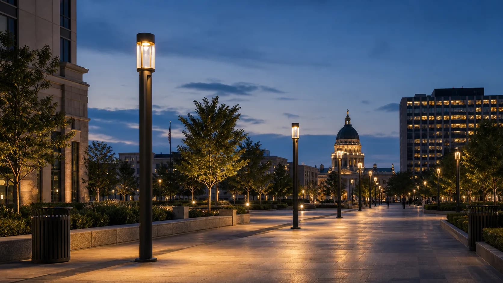 Municipalities lighting application