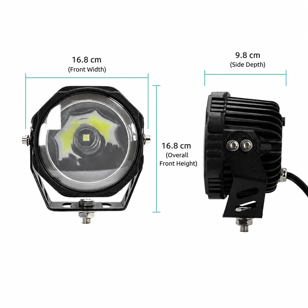 English dimension board for the off-road vehicle light