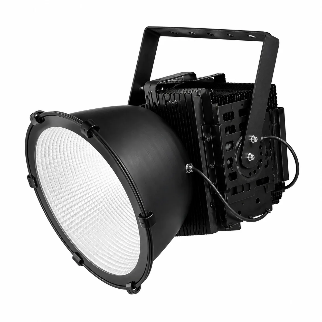 Outdoor project light on a clean white background