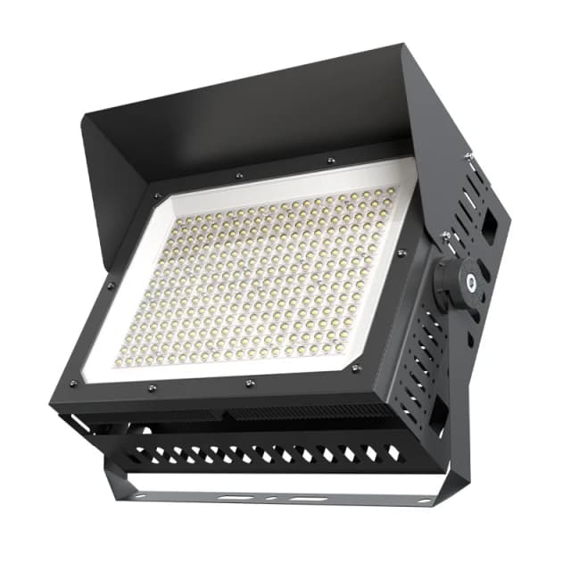 Stadium light on a clean white background
