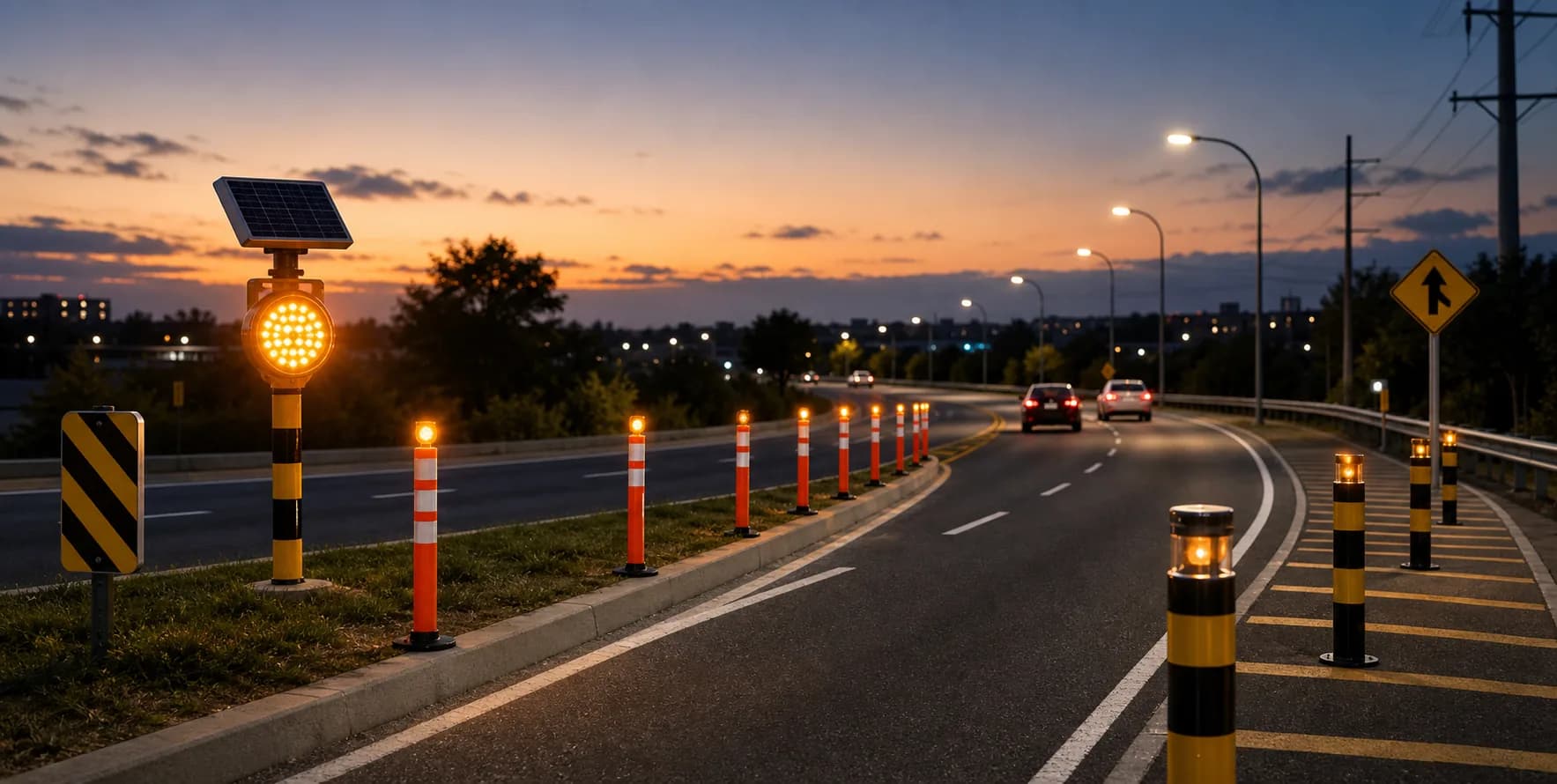 Road Safety lighting application